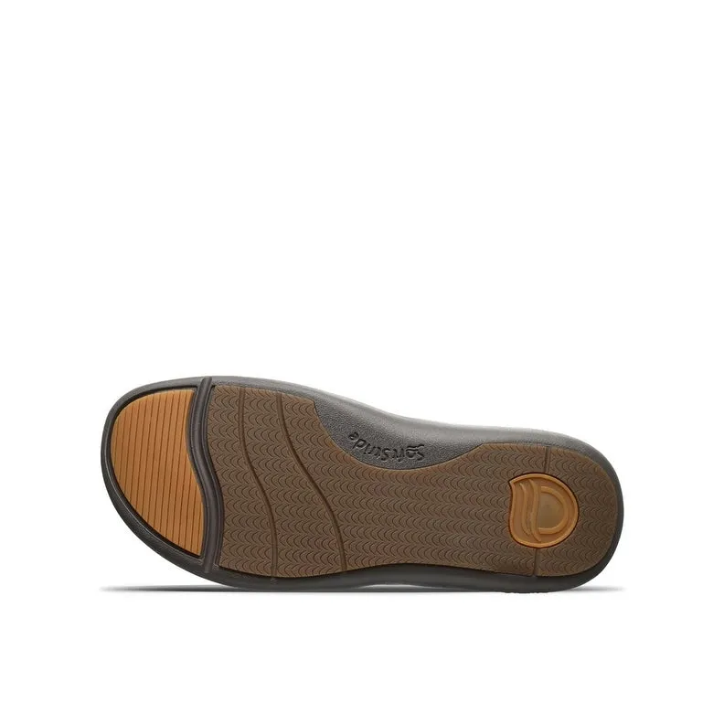 Strole Chaussures Décontractées Femmes Bliss Flip-Flop à Dessus en Cuir S761W