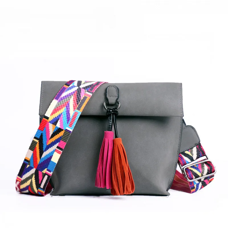 SWDF Nouveau Sac Messager Femme à Franges Sac Bandoulière pour Filles Sac à Épaule Sac à Main Femme Designer Bolsa Feminina Bolsos Muje Fashion Nova Bags