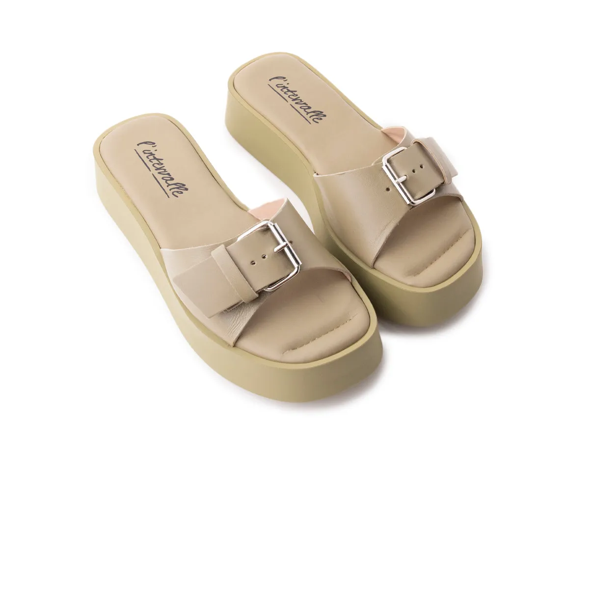Cuir léger kaki doux