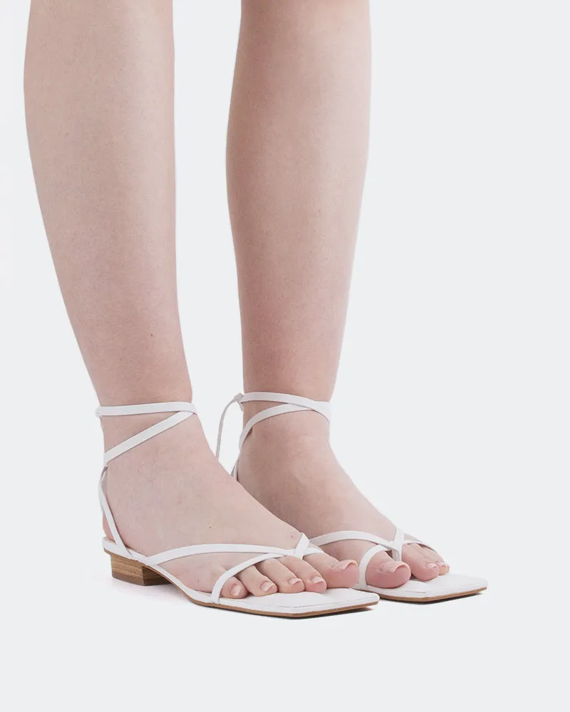Talita Cuir Blanc