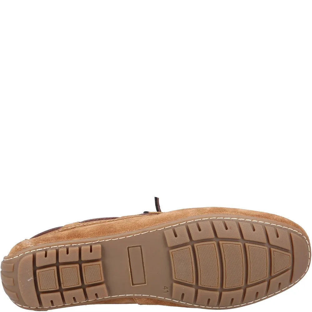 Chaussures bateau Tan Reuben