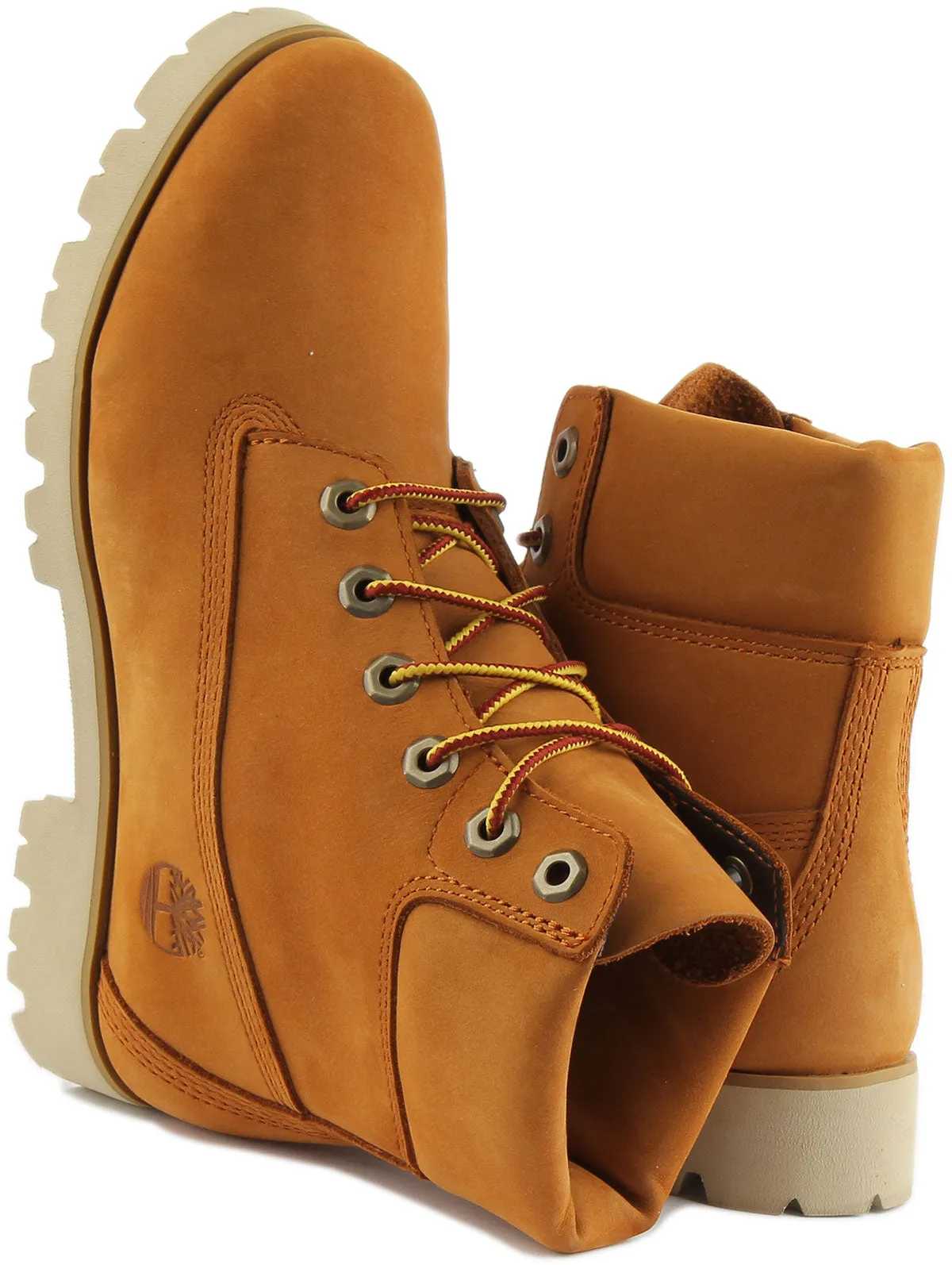 Bottes Timberland 6 pouces à lacets en couleur blé pour femmes