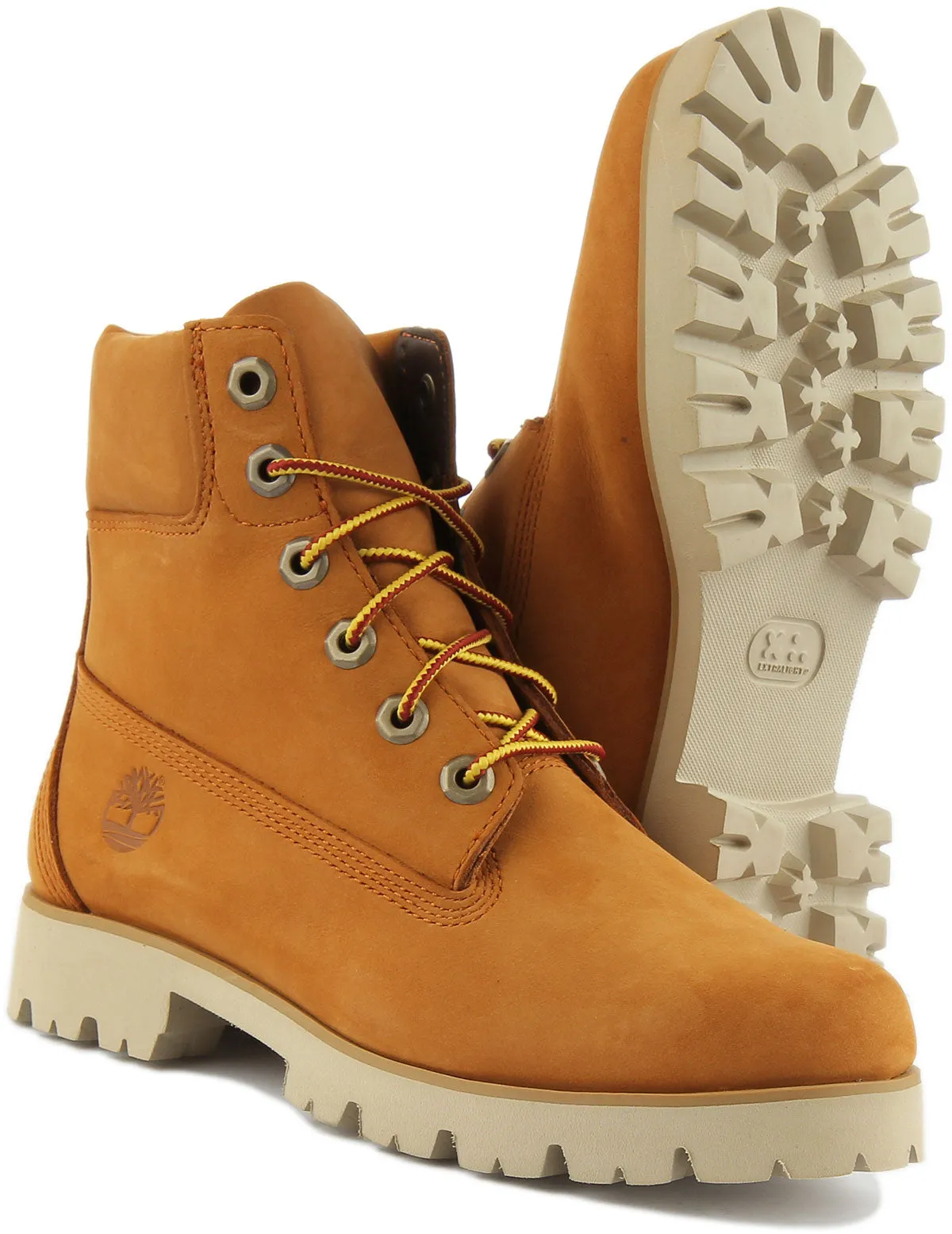 Bottes Timberland 6 pouces à lacets en couleur blé pour femmes