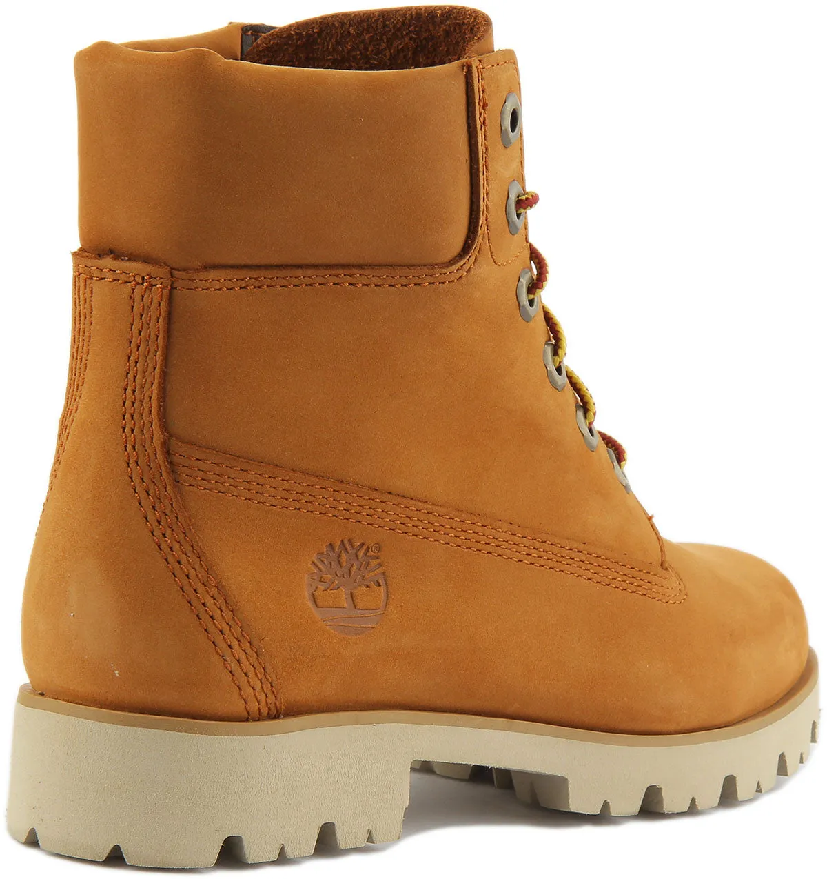 Bottes Timberland 6 pouces à lacets en couleur blé pour femmes