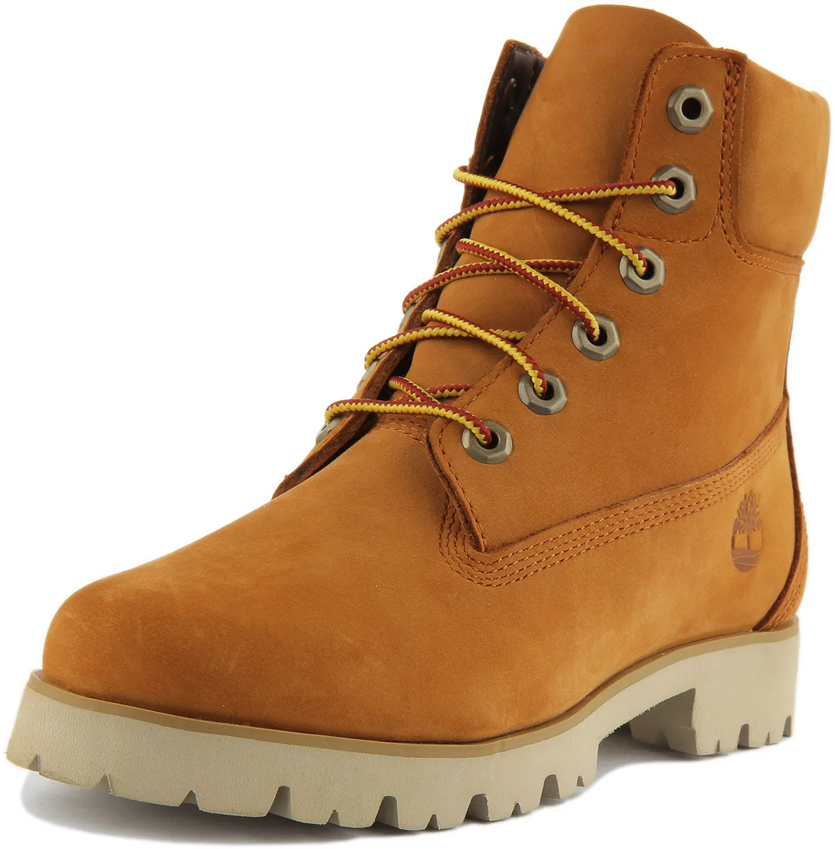 Bottes Timberland 6 pouces à lacets en couleur blé pour femmes