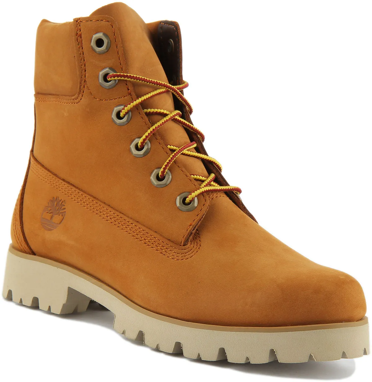 Bottes Timberland 6 pouces à lacets en couleur blé pour femmes