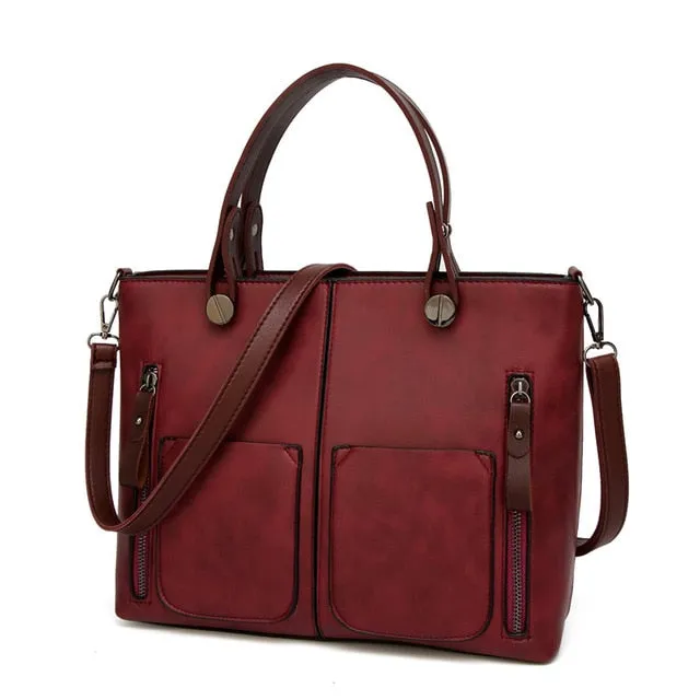 Sac à bandoulière vintage Tinkin - Sacs à main décontractés pour femmes pour les courses quotidiennes - Collection Fashion Nova
