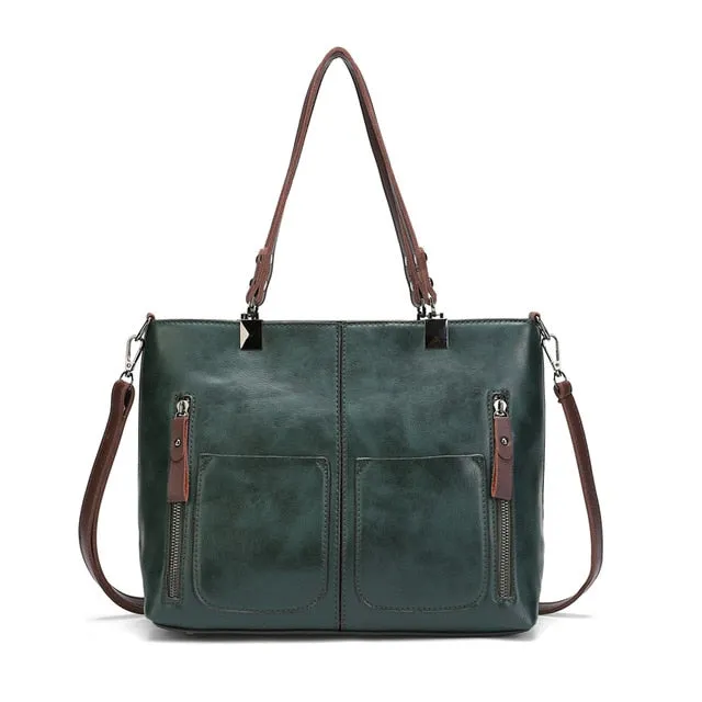 Sac à bandoulière vintage Tinkin - Sacs à main décontractés pour femmes pour les courses quotidiennes - Collection Fashion Nova