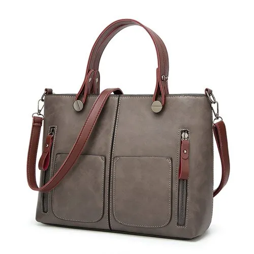 Sac à bandoulière vintage Tinkin - Sacs à main décontractés pour femmes pour les courses quotidiennes - Collection Fashion Nova