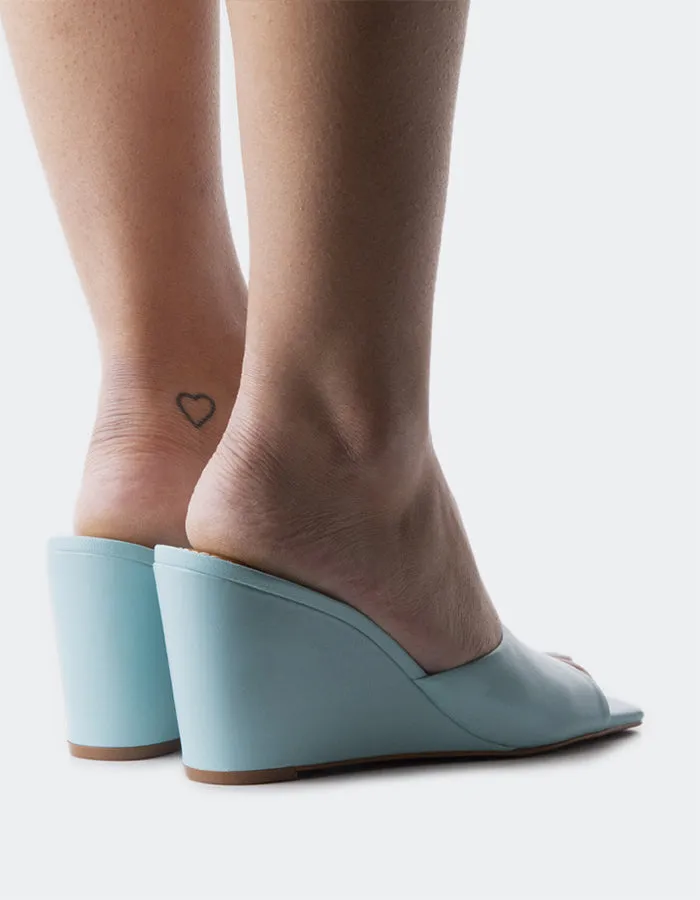 Cuir bleu Toscane