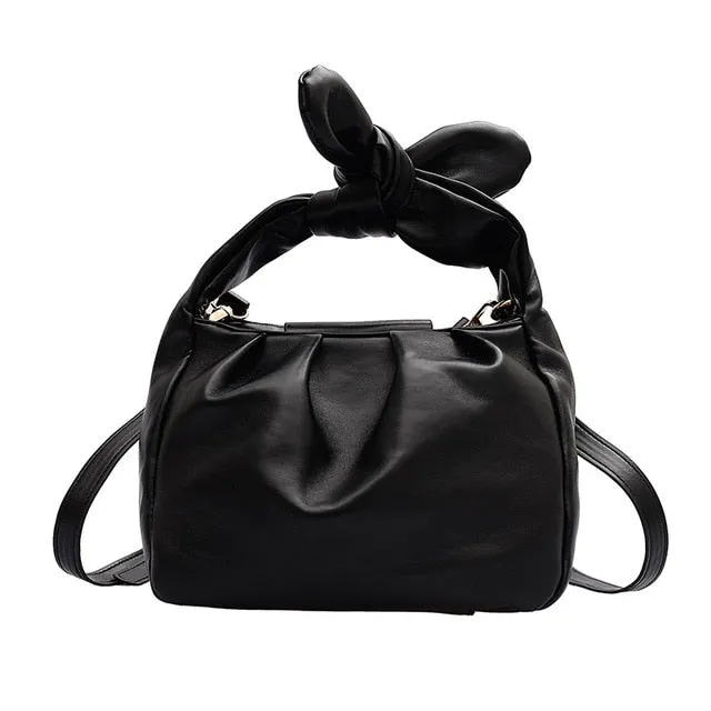 Sacs fourre-tout pour femmes 2020, sacs à main vintage unis, sac bandoulière d'été, pochette nuage pour dame, clutch en cuir souple, sacs Fashion Nova