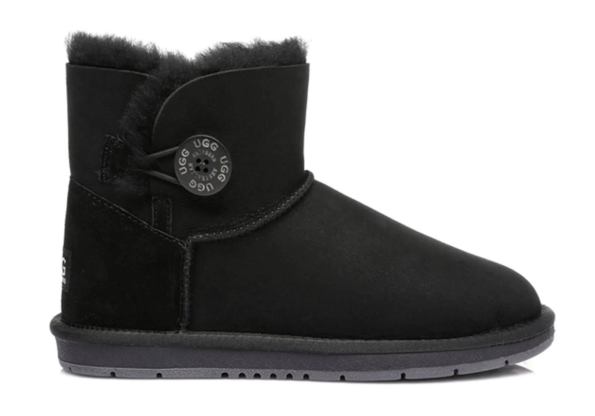 UGG Australian Shepherd Bottines Mini Unisexe à Boutons UGG