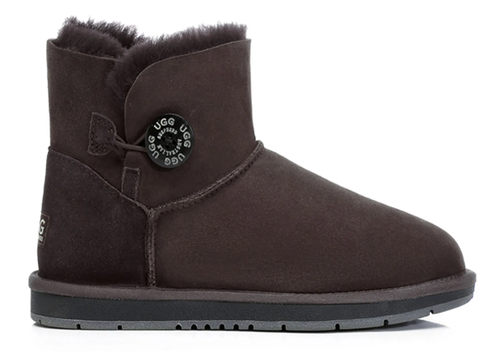 UGG Australian Shepherd Bottines Mini Unisexe à Boutons UGG