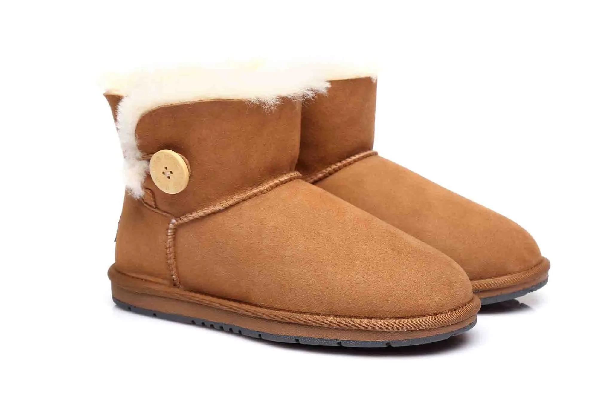 UGG Australian Shepherd Bottines Mini Unisexe à Boutons UGG