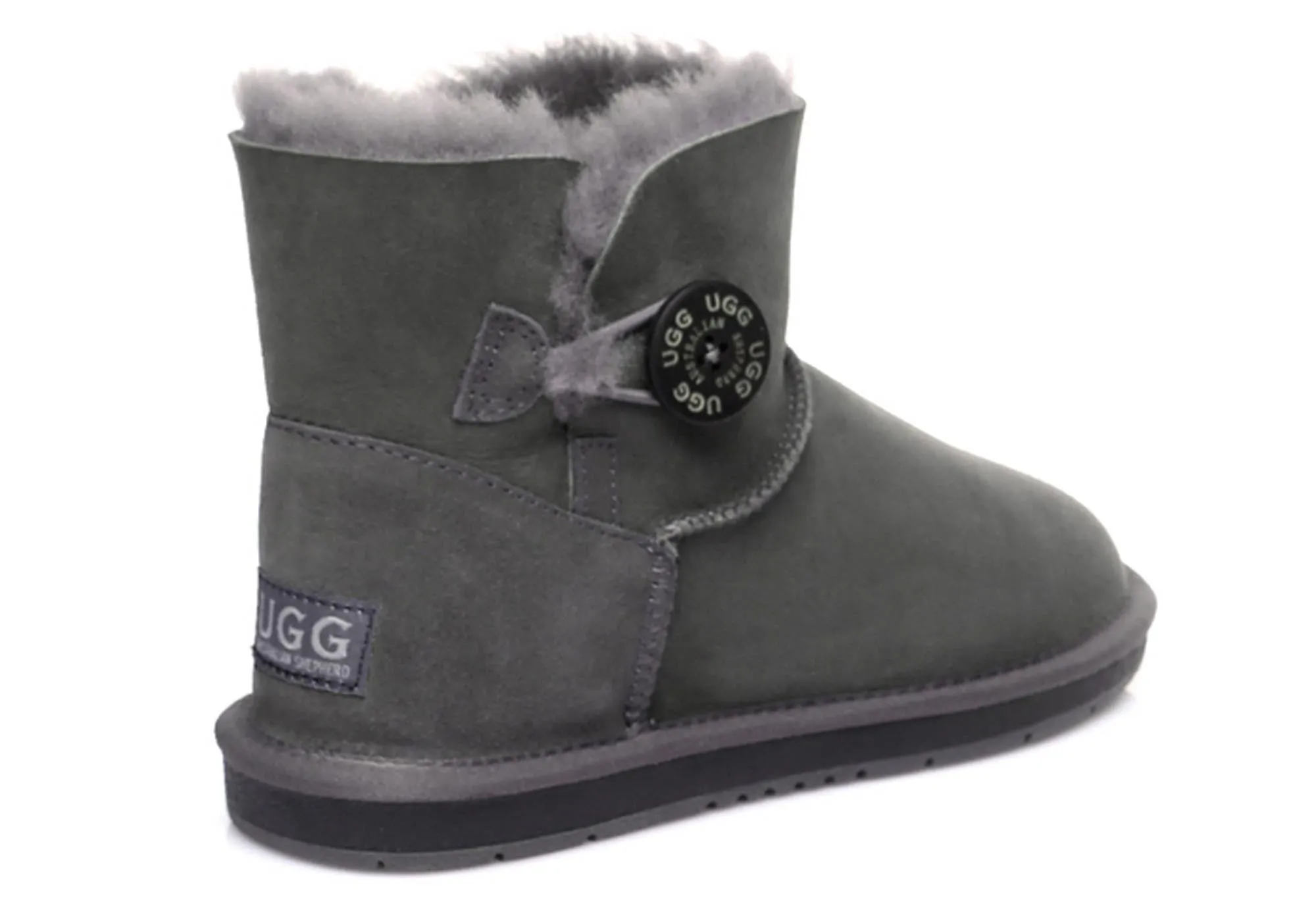 UGG Australian Shepherd Bottines Mini Unisexe à Boutons UGG