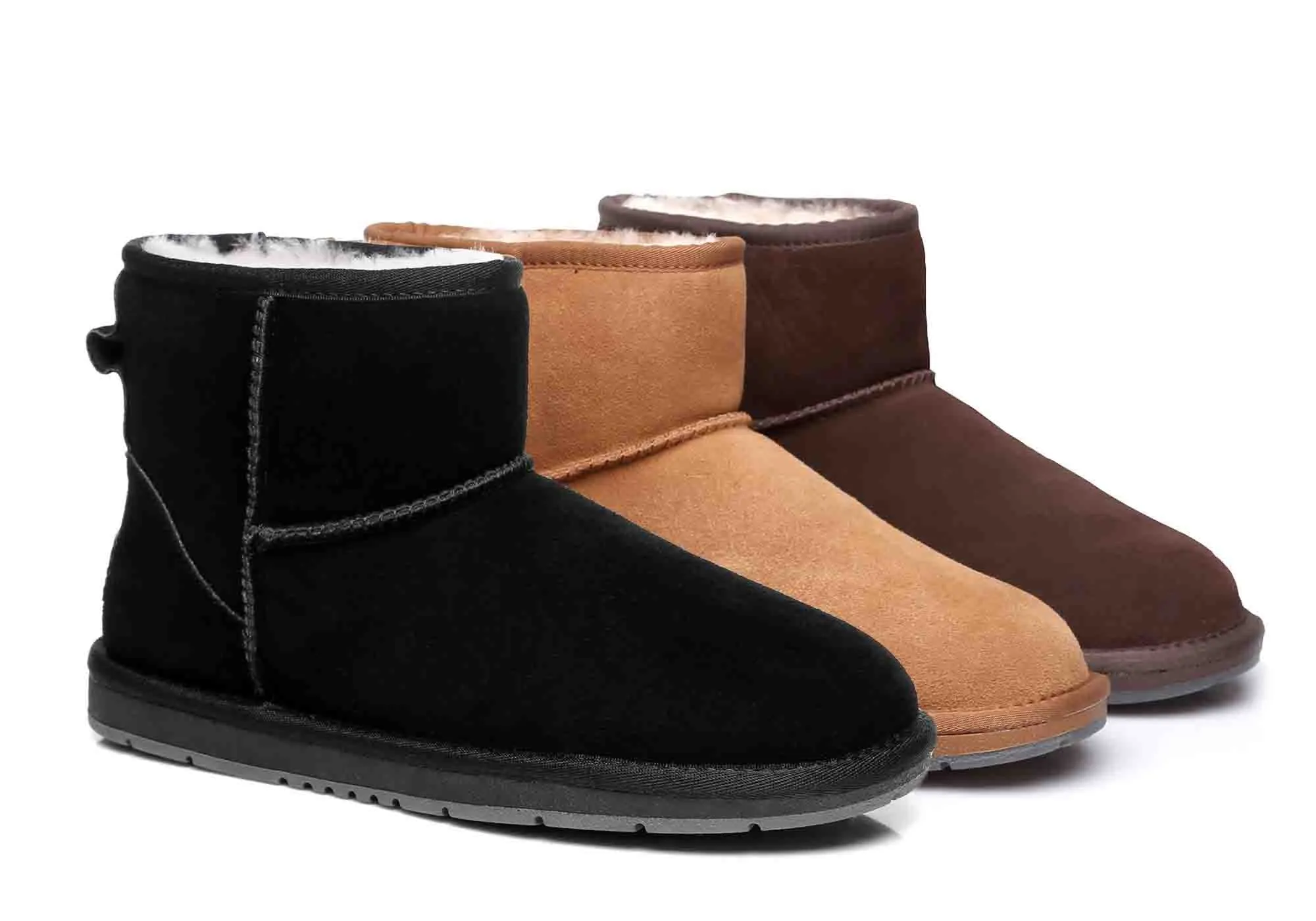 UGG Australian Shepherd Unisex Mini Classic Suede Ugg Bottes UGG Chaussures