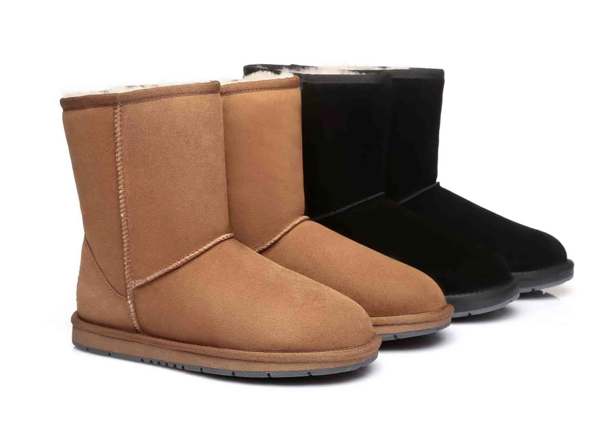 UGG Australian Shepherd Bottes Classiques Courtes en Suède Unisexe UGG
