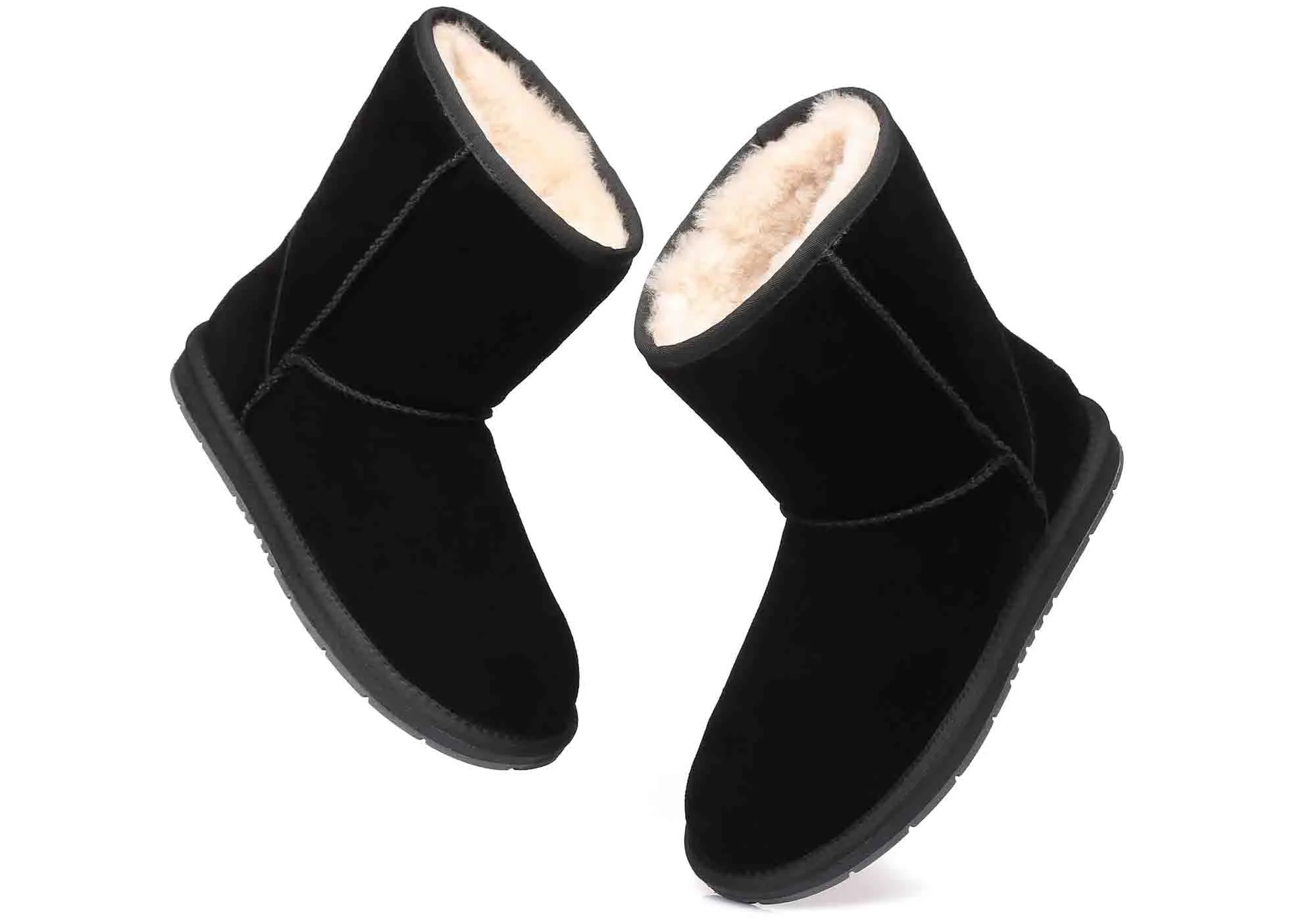 UGG Australian Shepherd Bottes Classiques Courtes en Suède Unisexe UGG