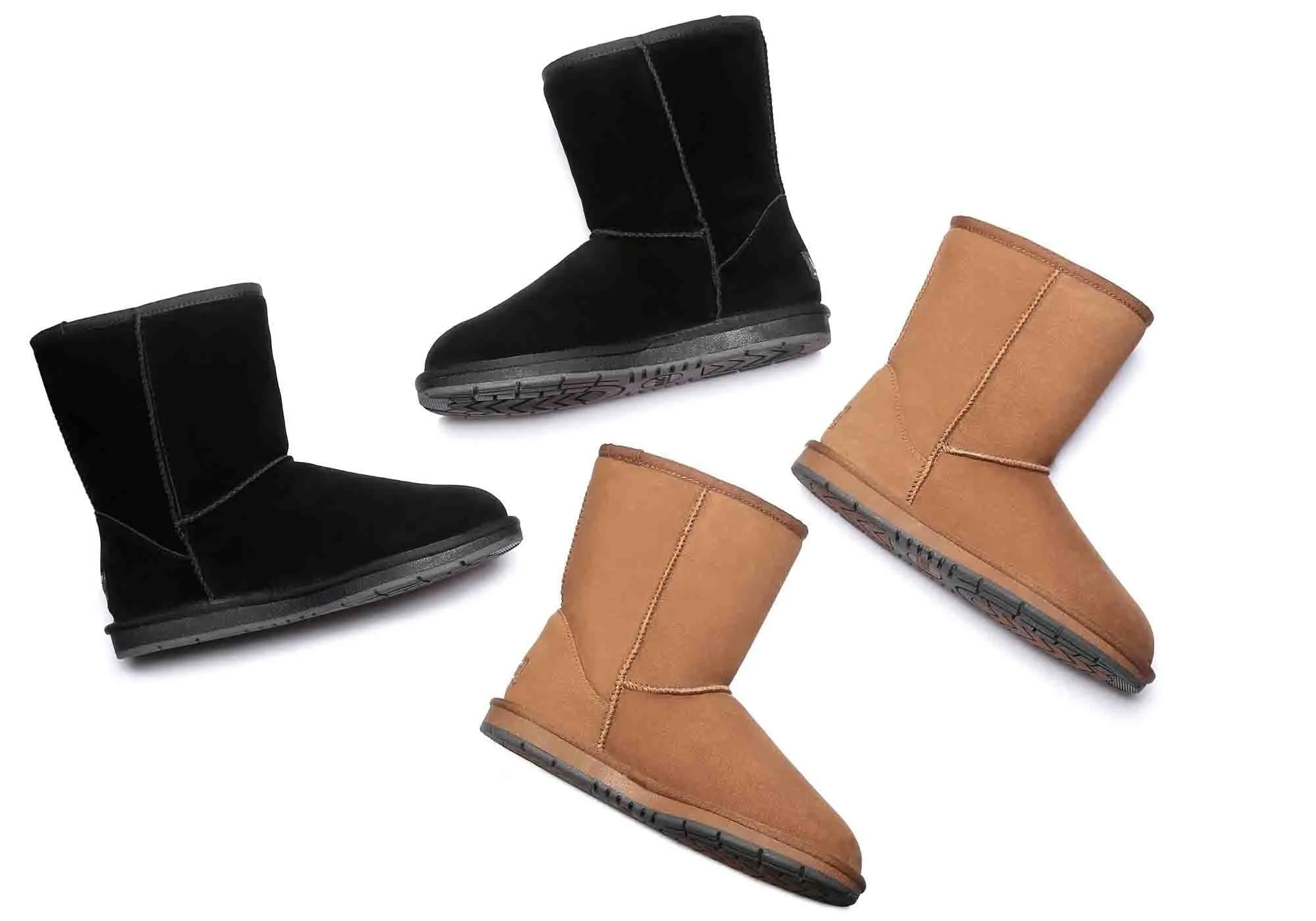 UGG Australian Shepherd Bottes Classiques Courtes en Suède Unisexe UGG