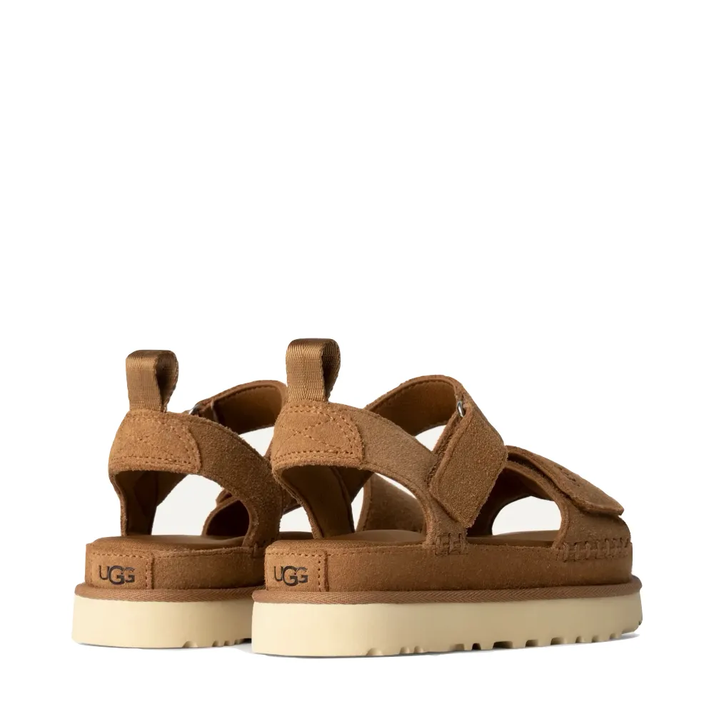 Sandale plateforme Goldenstar pour femme Ugg en marron