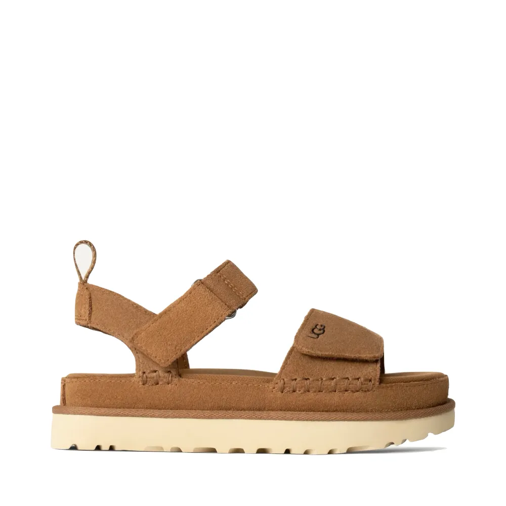 Sandale plateforme Goldenstar pour femme Ugg en marron