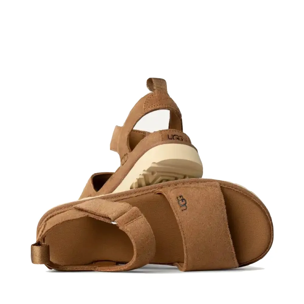Sandale plateforme Goldenstar pour femme Ugg en marron