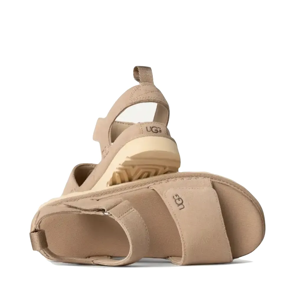 Sandale plateforme Goldenstar pour femme Ugg en couleur sable