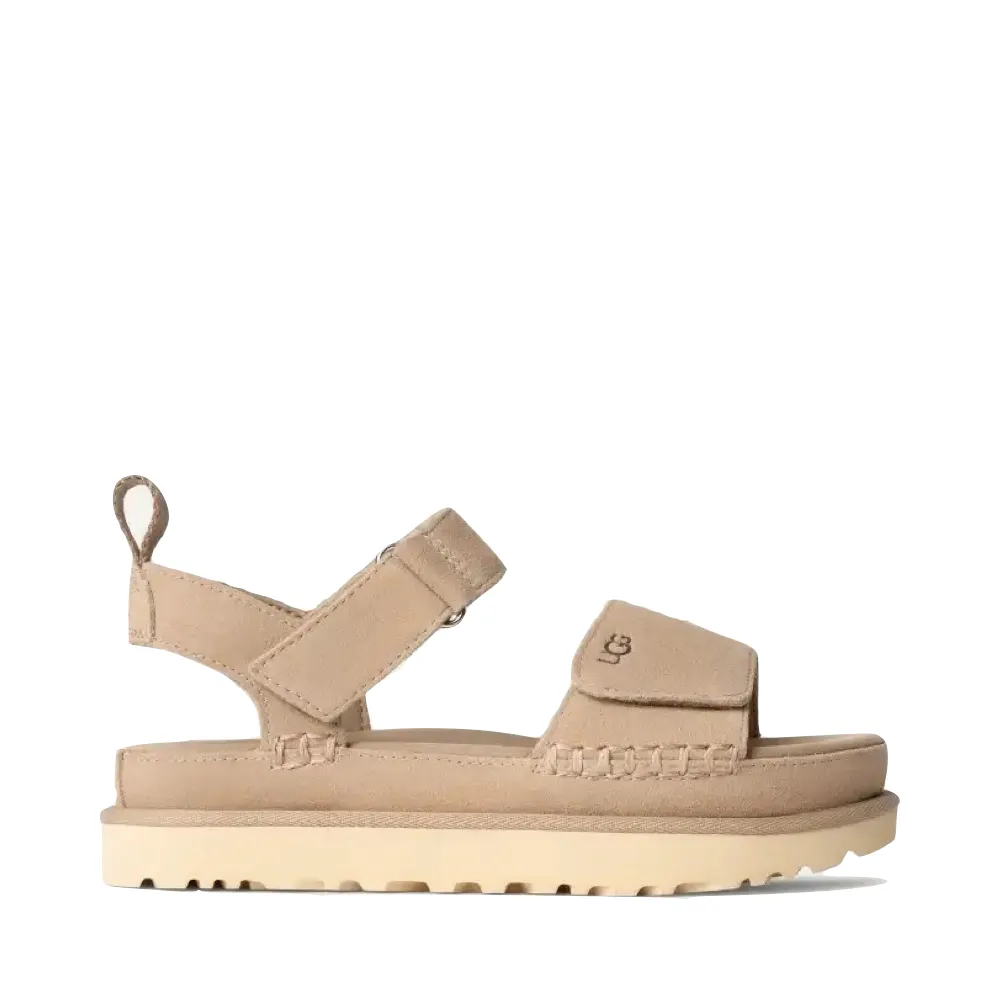 Sandale plateforme Goldenstar pour femme Ugg en couleur sable