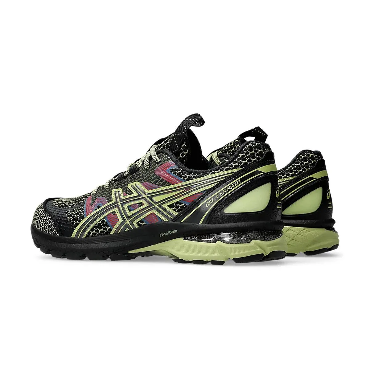 US4-S GEL-Terrain 'Noir Néon Citron'