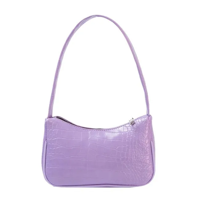 Sacs à main vintage rétro pour femmes 2020, sac à main tendance en cuir souple, petit sac sous l'aisselle féminin, sac à bandoulière mini rétro décontracté, sacs Fashion Nova