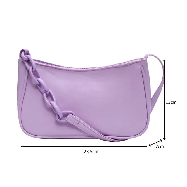 Sacs à main vintage rétro pour femmes 2020, sac à main tendance en cuir souple, petit sac sous l'aisselle féminin, sac à bandoulière mini rétro décontracté, sacs Fashion Nova