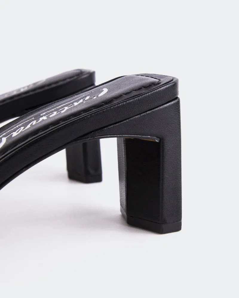 Visalia Cuir Noir