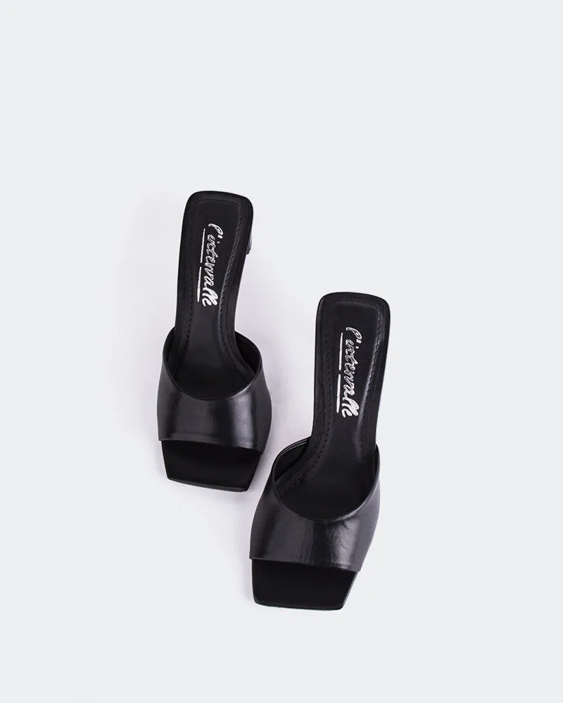 Visalia Cuir Noir