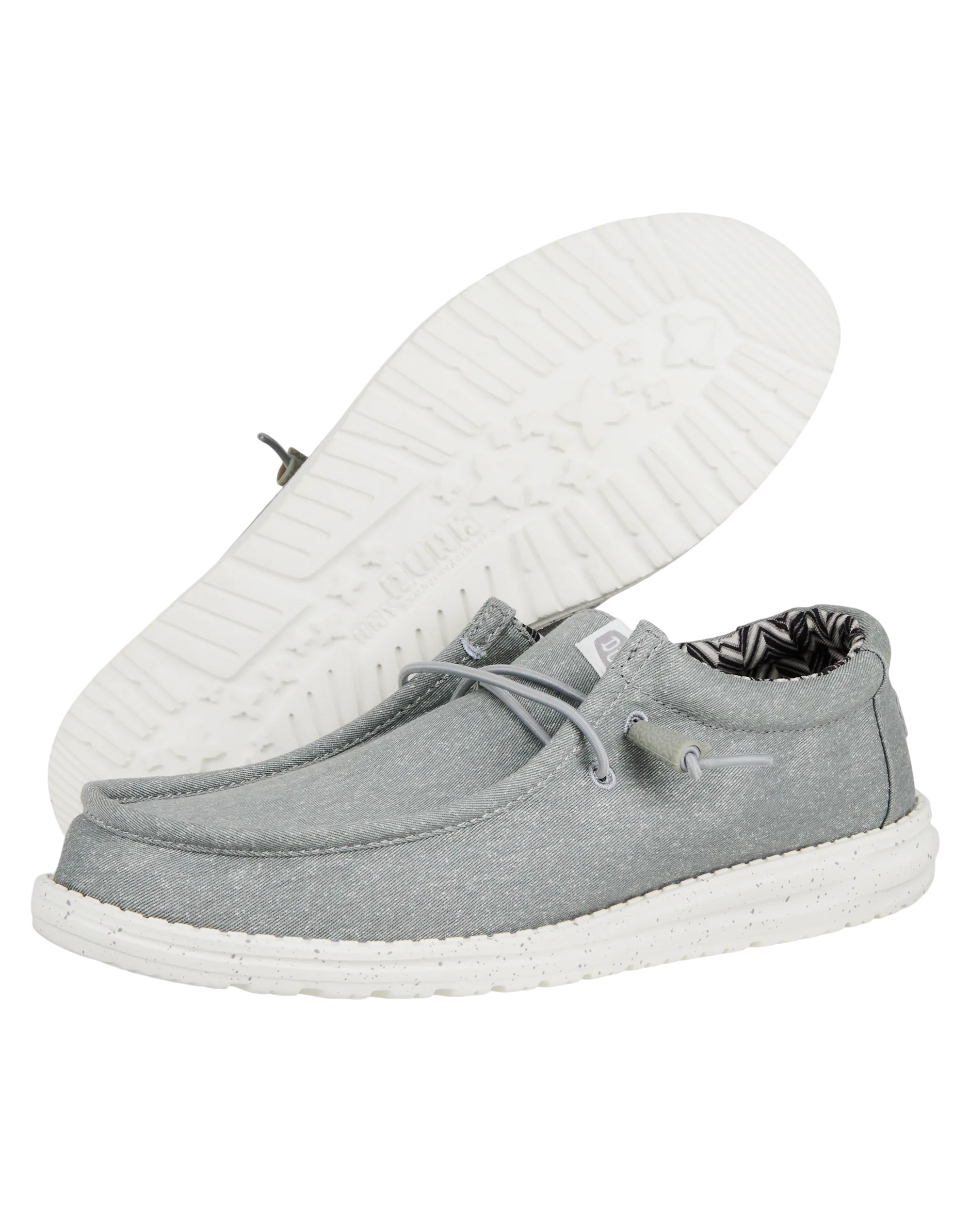 Chaussures Canvas Wally en Gris Clair