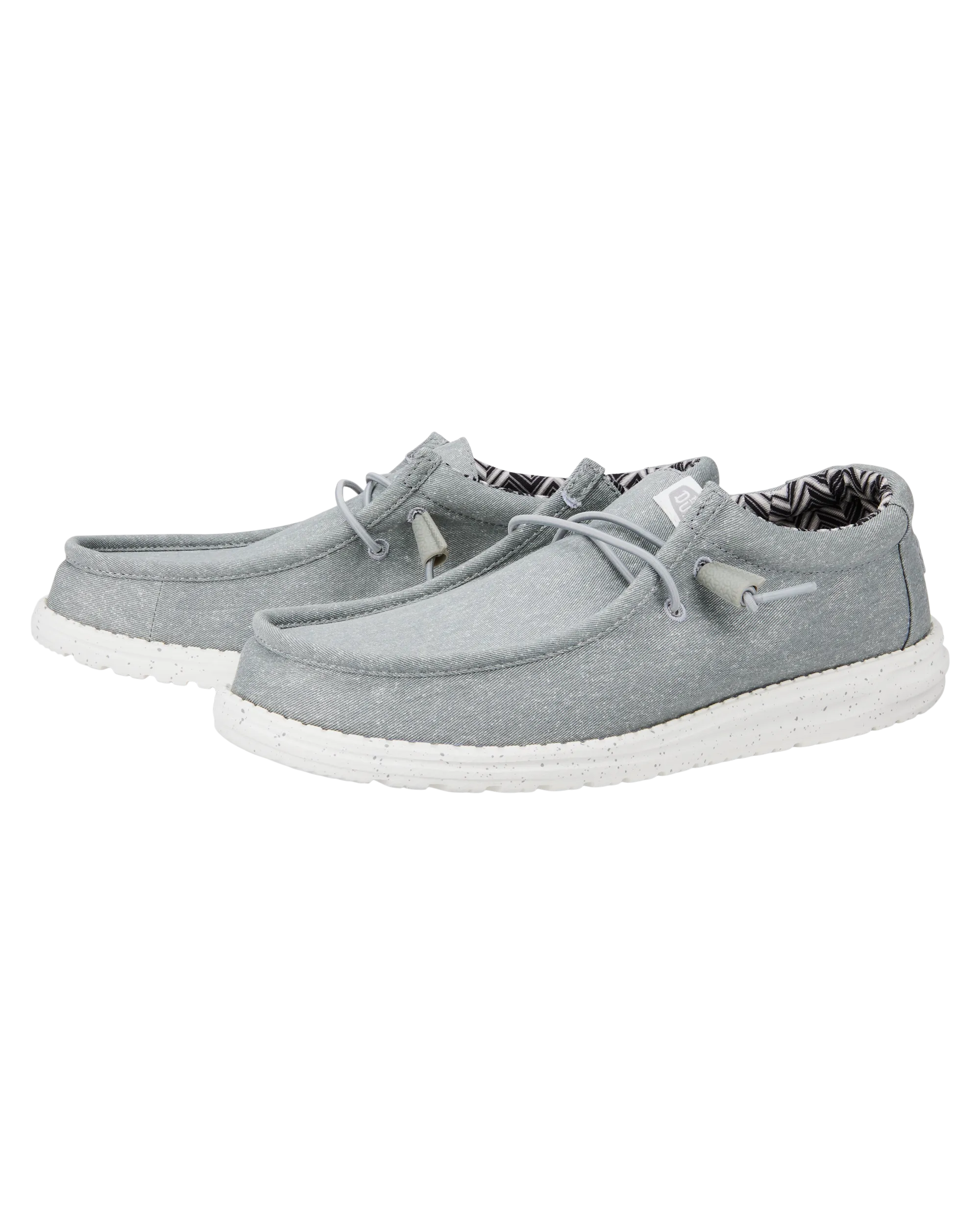 Chaussures Canvas Wally en Gris Clair
