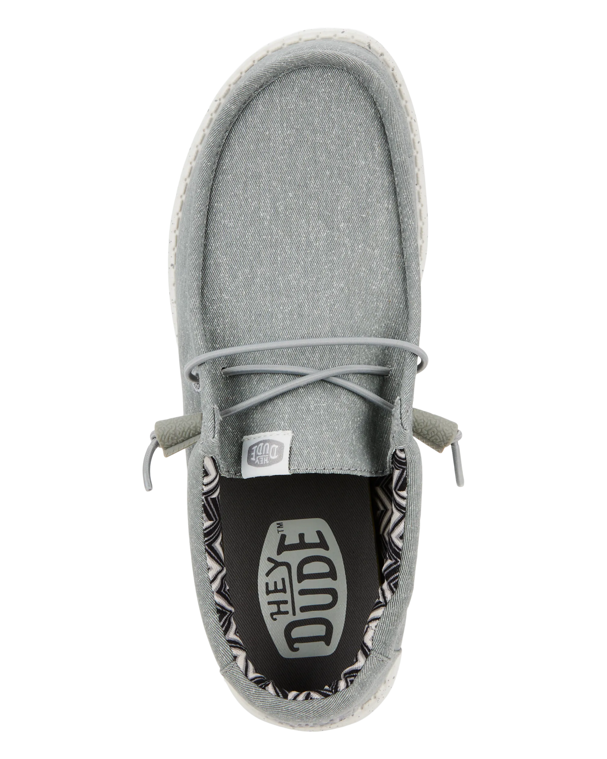 Chaussures Canvas Wally en Gris Clair