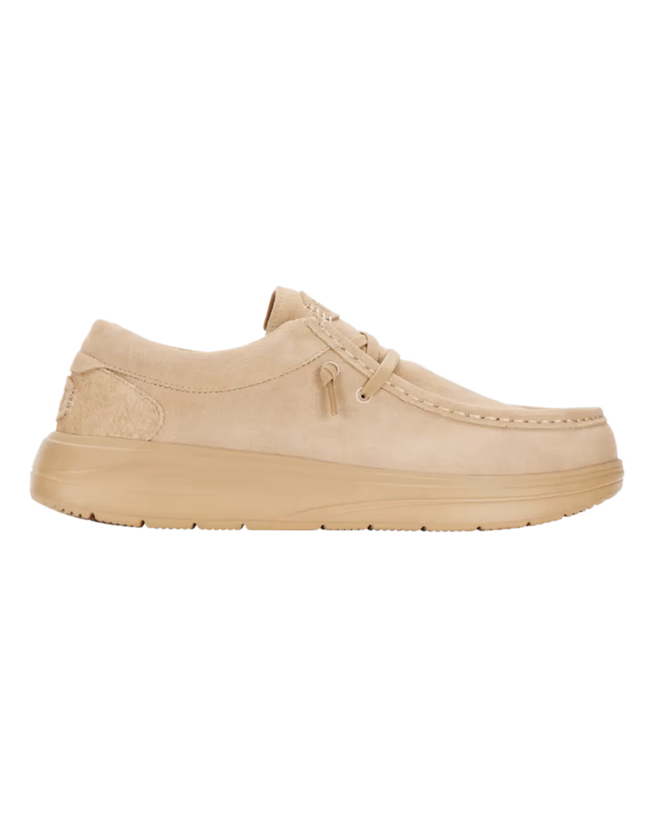 Chaussures en daim confortables Wendy en couleur taupe