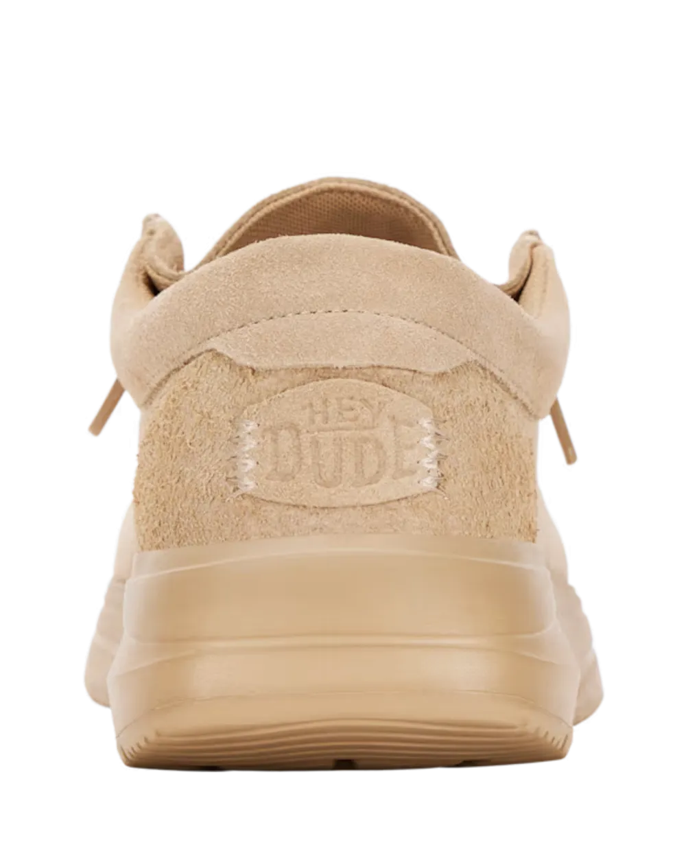 Chaussures en daim confortables Wendy en couleur taupe