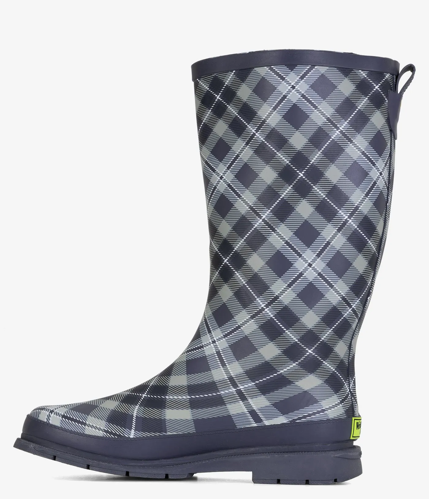 Bottes de pluie hautes à carreaux Western Chief pour femmes
