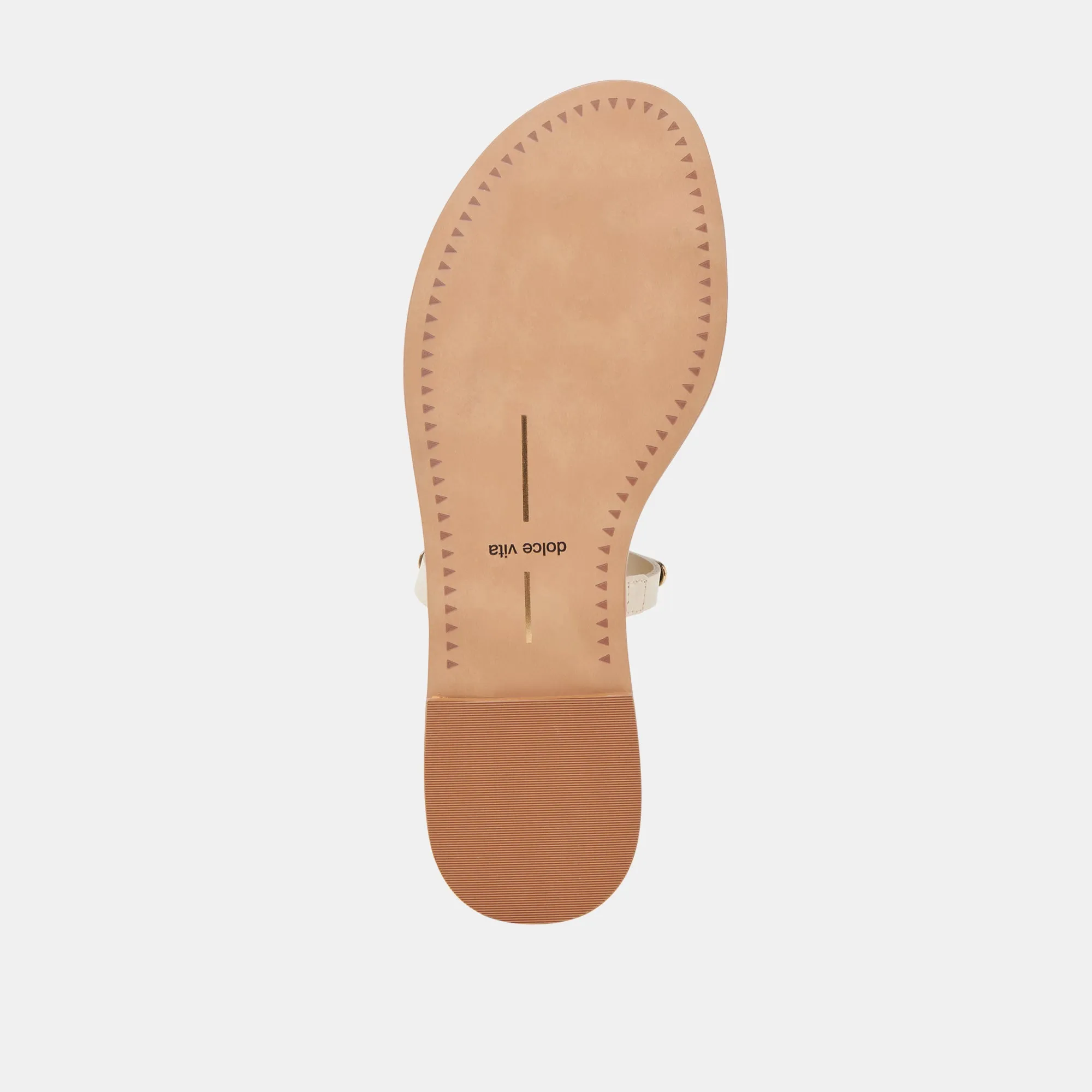 SANDALES WINK EN CUIR BONE