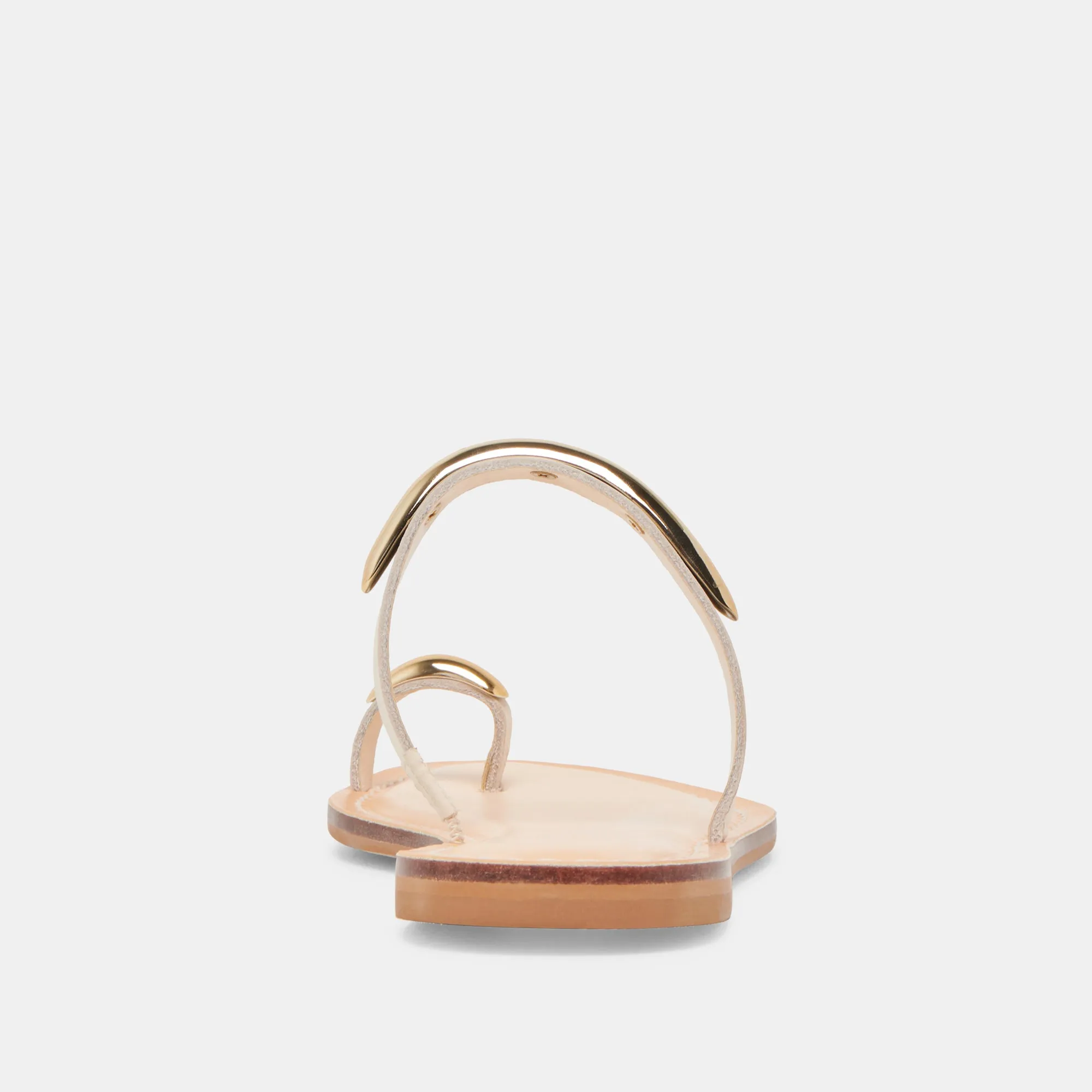 SANDALES WINK EN CUIR BONE