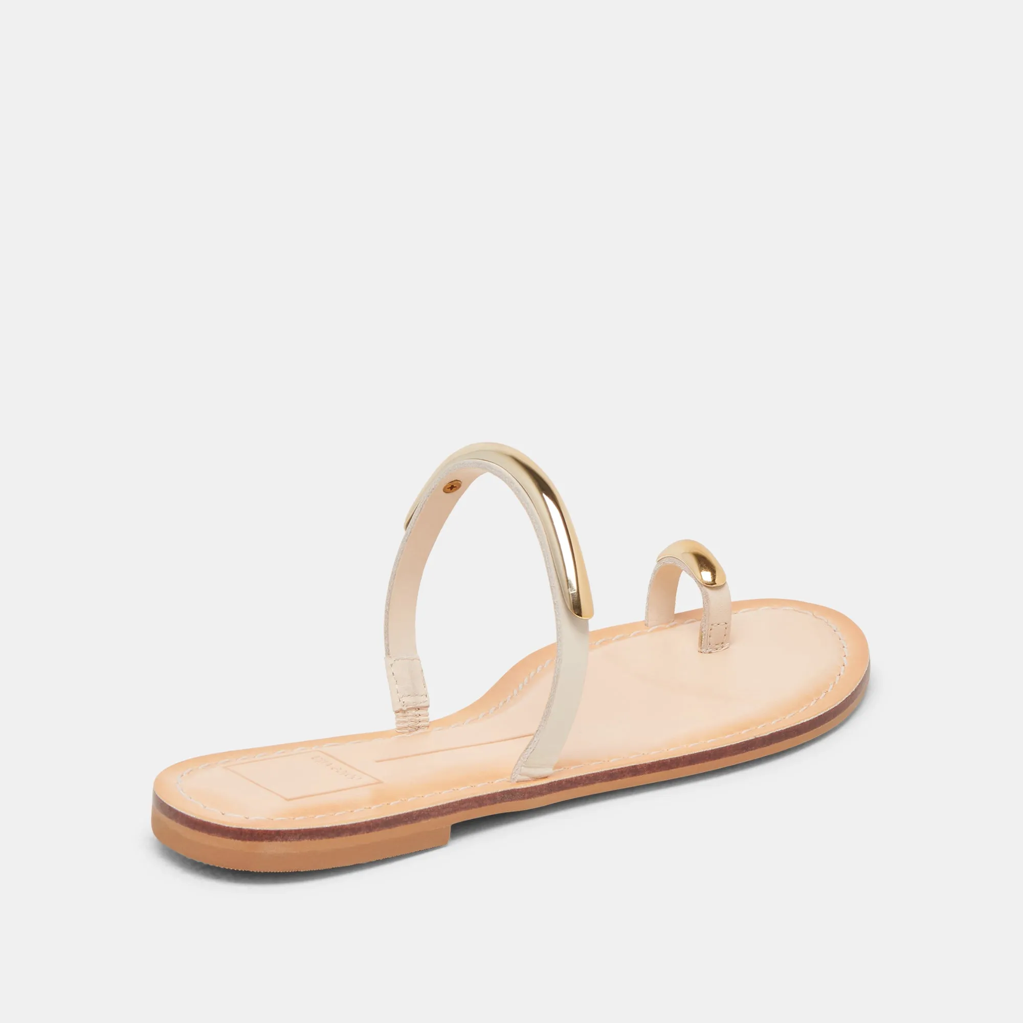SANDALES WINK EN CUIR BONE