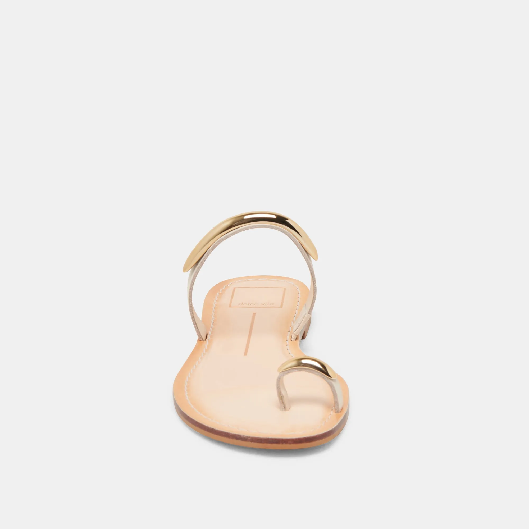 SANDALES WINK EN CUIR BONE
