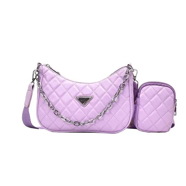 Sac Bandoulière Femme Luxe Décontracté, Sacs à Main Femme Designer Avec Mini Poche, Marque de Luxe, Sac Messager Épaule Femme, Fashion Nova Bags