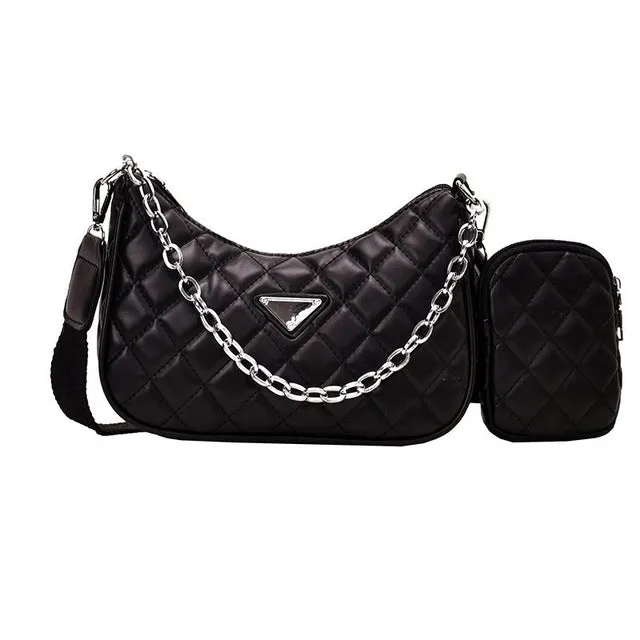 Sac Bandoulière Femme Luxe Décontracté, Sacs à Main Femme Designer Avec Mini Poche, Marque de Luxe, Sac Messager Épaule Femme, Fashion Nova Bags