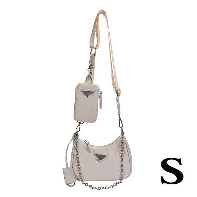 Sac Bandoulière Femme Luxe Décontracté, Sacs à Main Femme Designer Avec Mini Poche, Marque de Luxe, Sac Messager Épaule Femme, Fashion Nova Bags