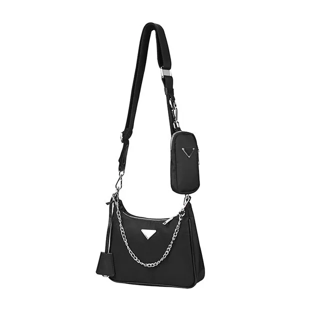 Sac Bandoulière Femme Luxe Décontracté, Sacs à Main Femme Designer Avec Mini Poche, Marque de Luxe, Sac Messager Épaule Femme, Fashion Nova Bags