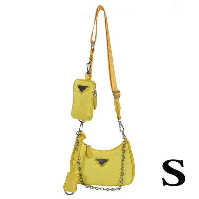 Sac Bandoulière Femme Luxe Décontracté, Sacs à Main Femme Designer Avec Mini Poche, Marque de Luxe, Sac Messager Épaule Femme, Fashion Nova Bags