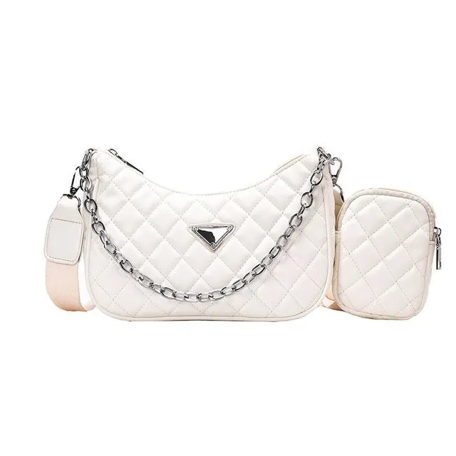 Sac Bandoulière Femme Luxe Décontracté, Sacs à Main Femme Designer Avec Mini Poche, Marque de Luxe, Sac Messager Épaule Femme, Fashion Nova Bags