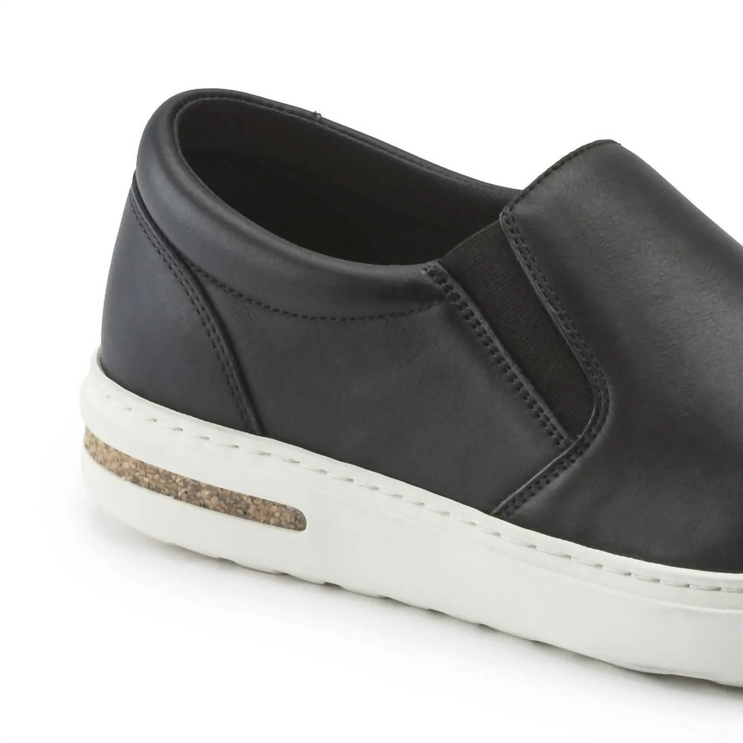 Chaussures en cuir Oswego pour femmes en noir